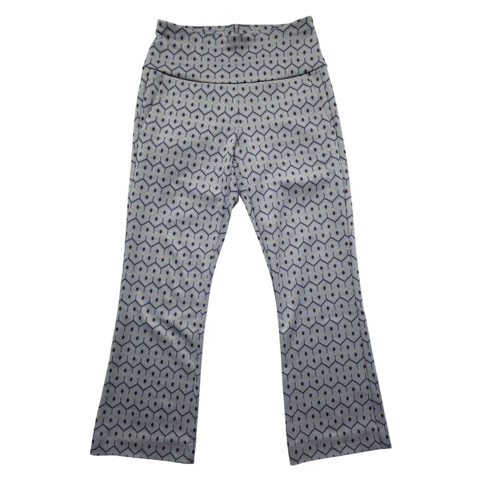 Cabi Tessera Pull On Stretchy Medallion Geometric Print Pants Style 6268 Size XS
